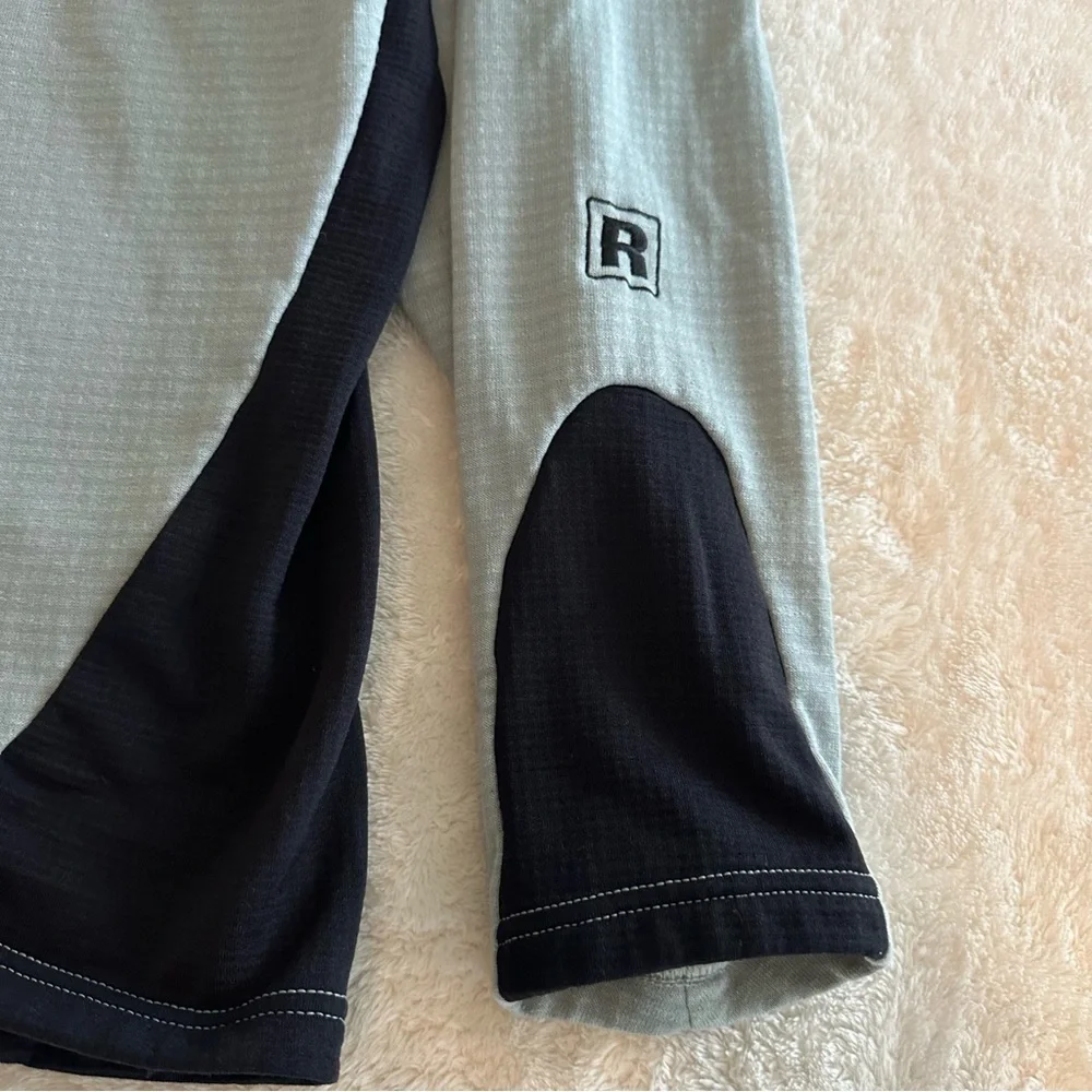 Patagonia R1 Flash Quarter Zip Pullover Vintage Gray Regulator Waffle XL - Picture 4 of 8